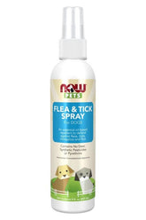 NOW Foods - Pets, Flea & Tick Spray for Dogs - 237 ml. - Nutri.se